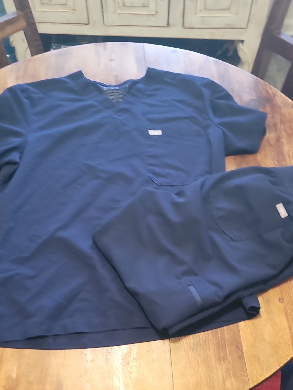 FIGS Navy Technical Collection Scrub Set